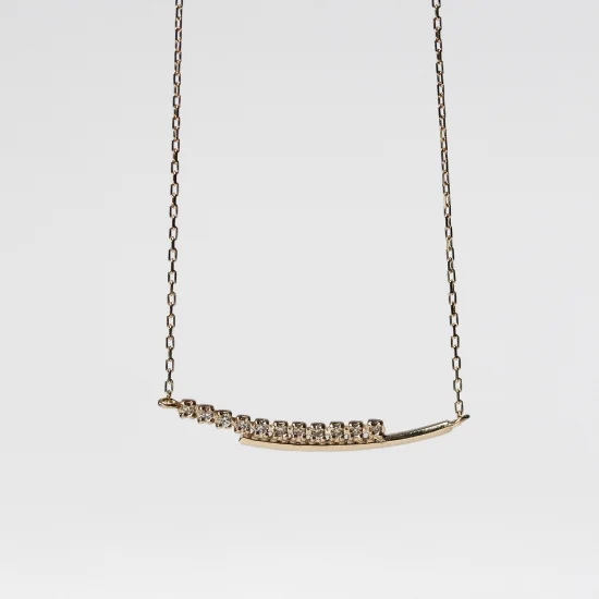 ダイヤモンド ネックレス | K10YG 〈世界最小〉〈RAYON〉