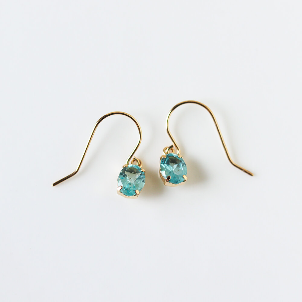 アパタイト フック ピアス | K18〈Web限定〉
