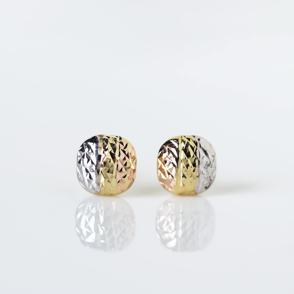 3カラー ゴールド ピアス | K14YG / PG / WG〈Web限定〉