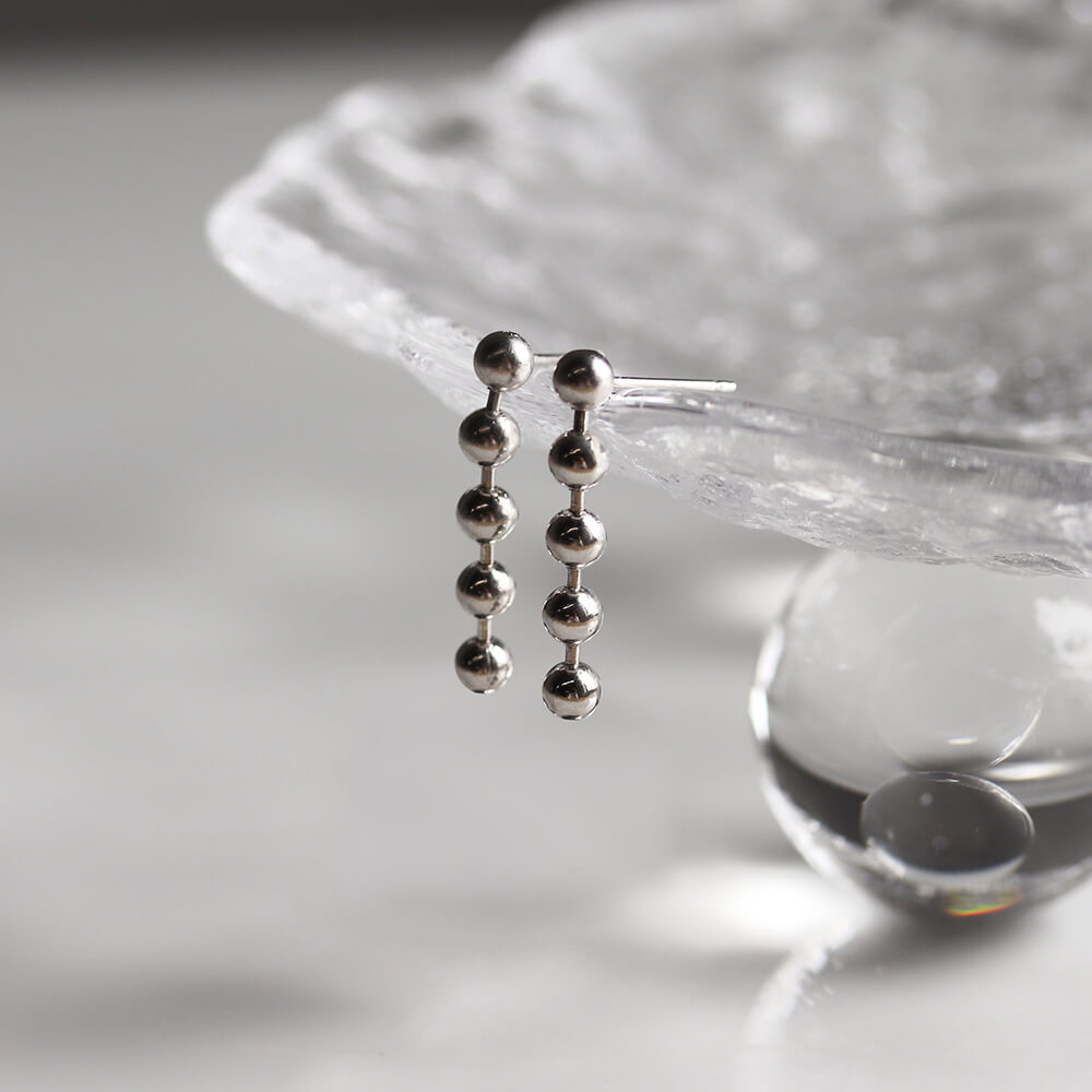 ボールチェーン ピアス | SV925〈2025 SUMMER COLLECTION〉