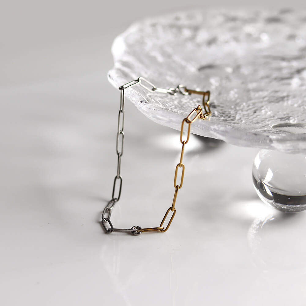 コンビカラー チェーン ブレスレット | SV925〈2025 SUMMER COLLECTION〉〈一部店舗で取り扱いあり〉