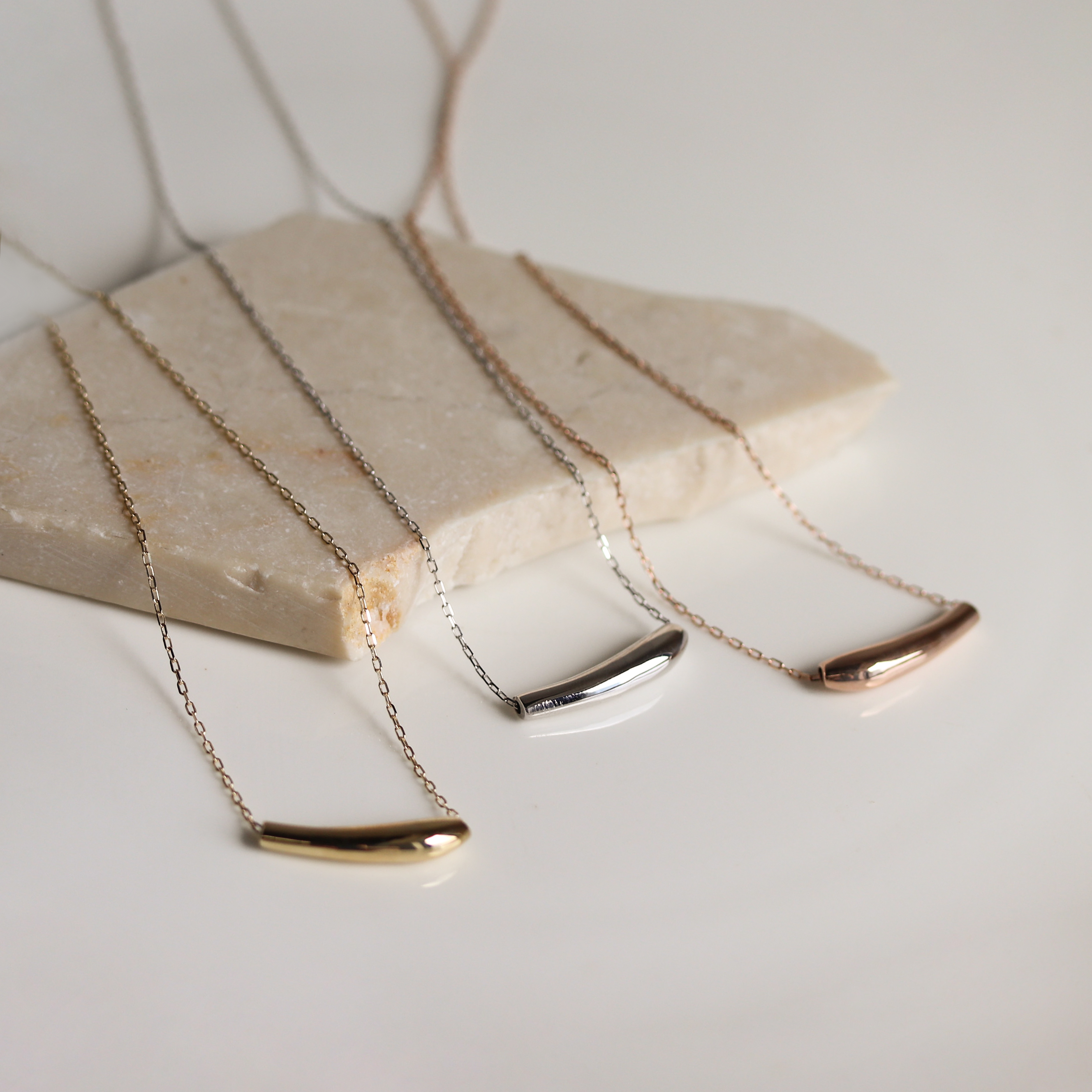 ゴールド モチーフ ネックレス | K10YG/PG/WG