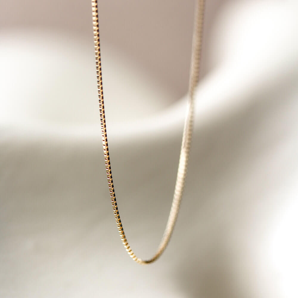 ゴールド ベネチアン チェーン ネックレス 40cm | K10YG