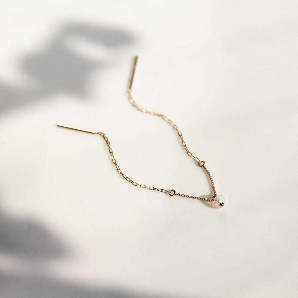 オパール ピアス | K10YG 【片耳用】 〈Web限定〉