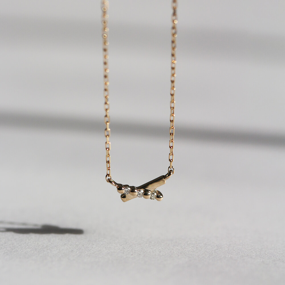 ダイヤモンド ネックレス | K10YG  〈Web限定〉