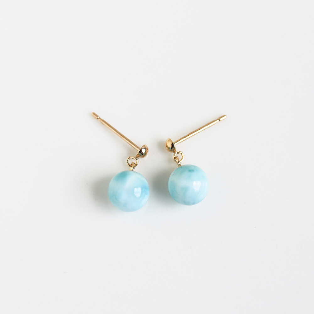 ラリマー ピアス | K10YG〈WEB限定〉