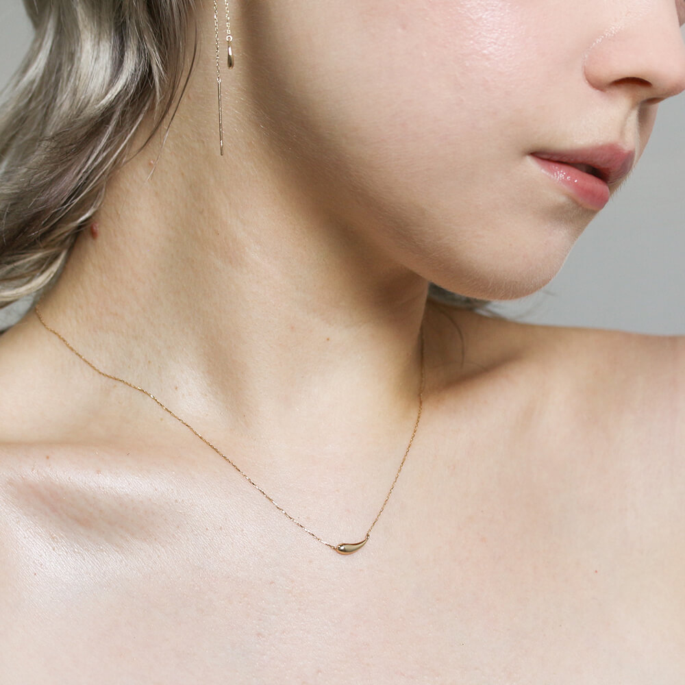 ゴールド モチーフ ネックレス | K10YG