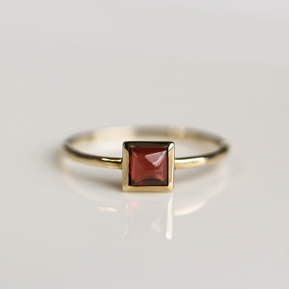 ガーネット リング | K10YG