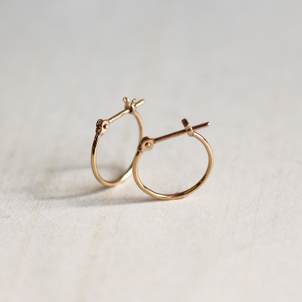 ゴールド フープ ピアス | K10YG  〈Web/ルミネ有楽町店限定〉