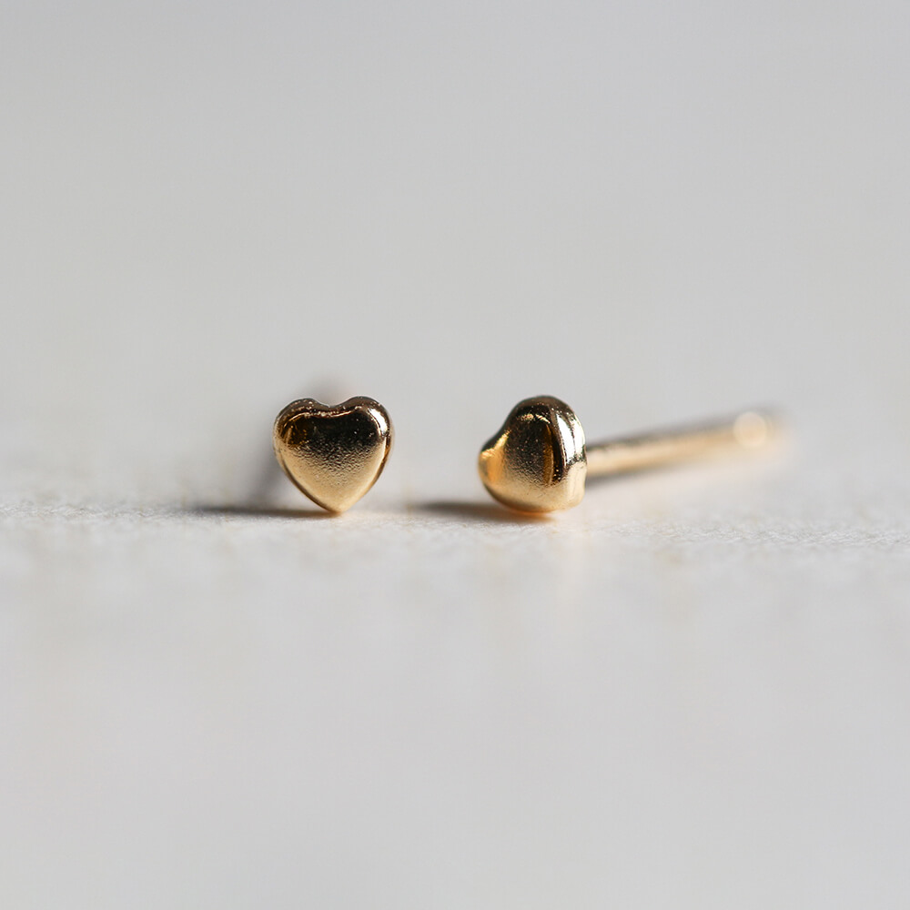 ゴールド ハート ピアス | K18  〈Web/ルミネ有楽町店限定〉