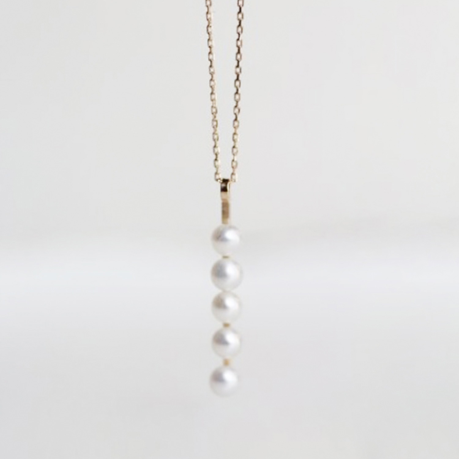 パール ネックレス | K10YG
