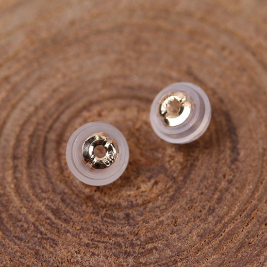 ピアスキャッチ | K10/K18 〈ダブルロック〉