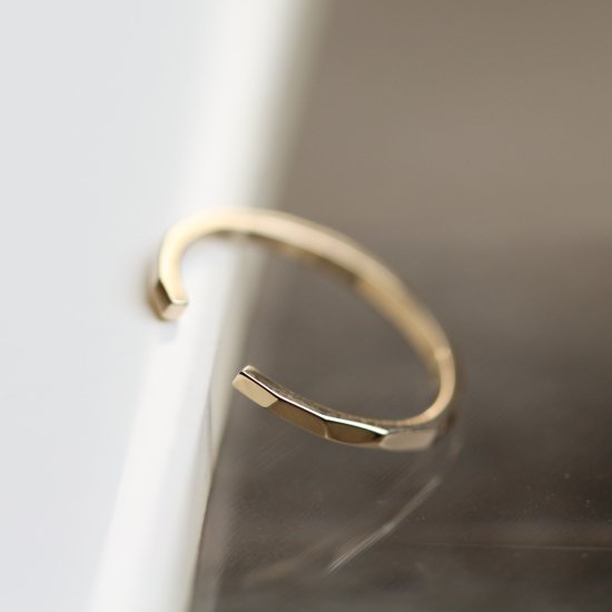 ゴールド イヤーカフ | K10YG 【片耳用】