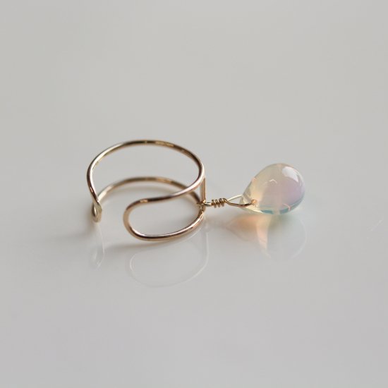 オパール イヤーカフ | K10YG 【片耳用】