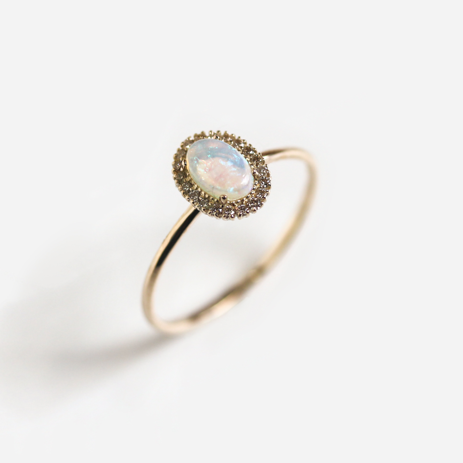 オパール / ダイヤモンド リング | K10YG【WEB/ランドマーク店限定】