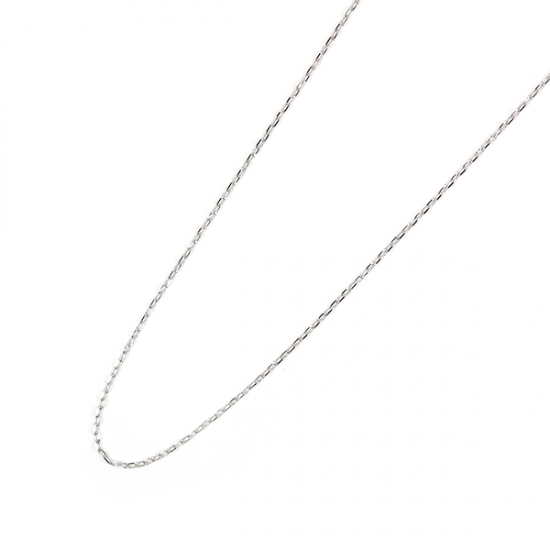ホワイトゴールド チェーン ネックレス 40cm | K10WG