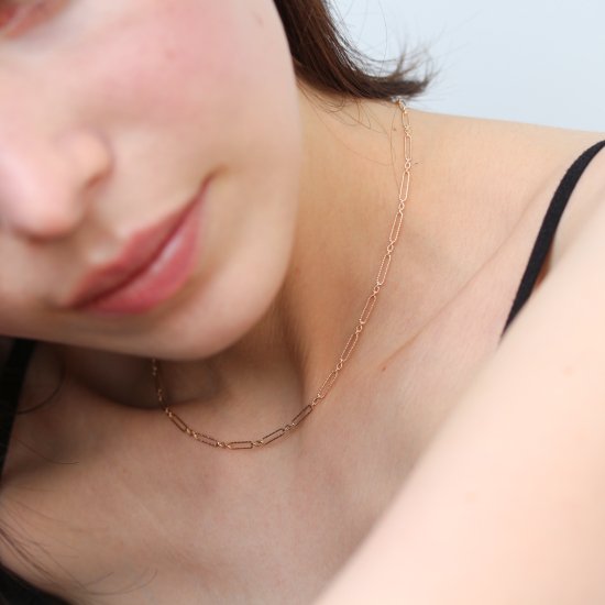 ゴールド チェーン チョーカー 35cm | K10YG