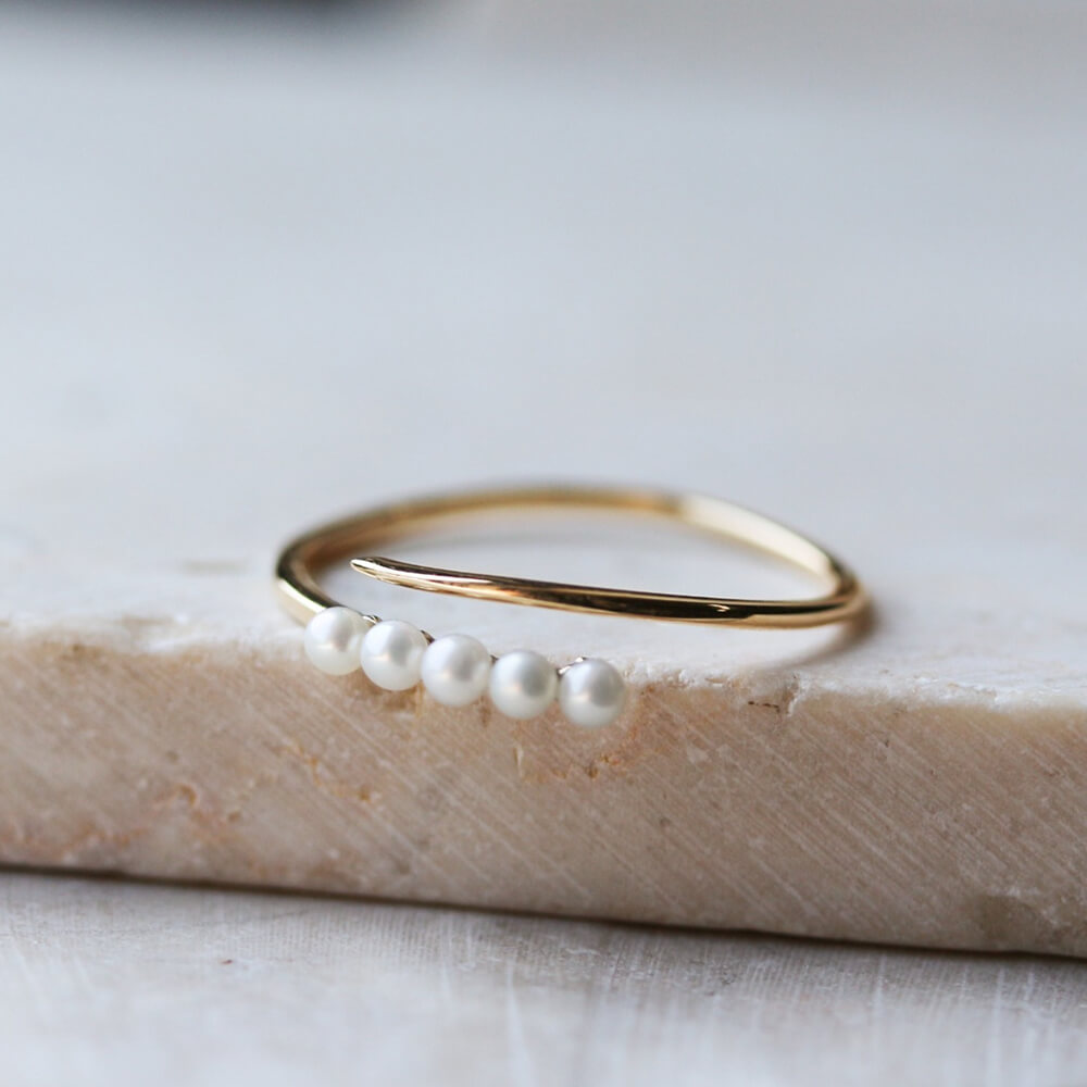 パール リング | K10YG 〈Ally〉〈Web限定〉