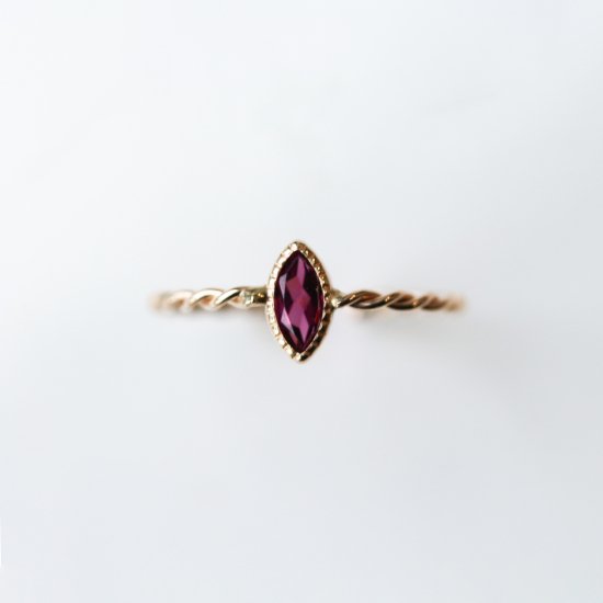 ロードライトガーネット リング | K10YG