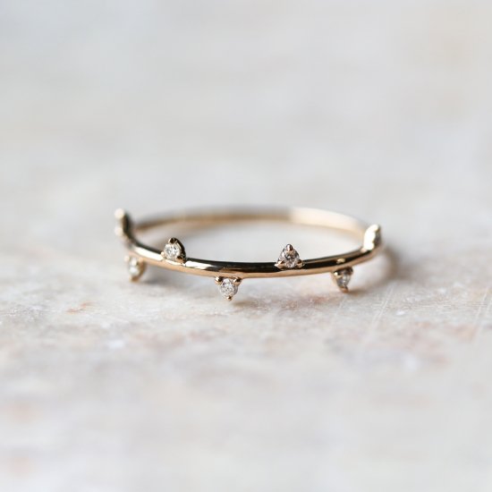 ダイヤモンド リング | K10YG